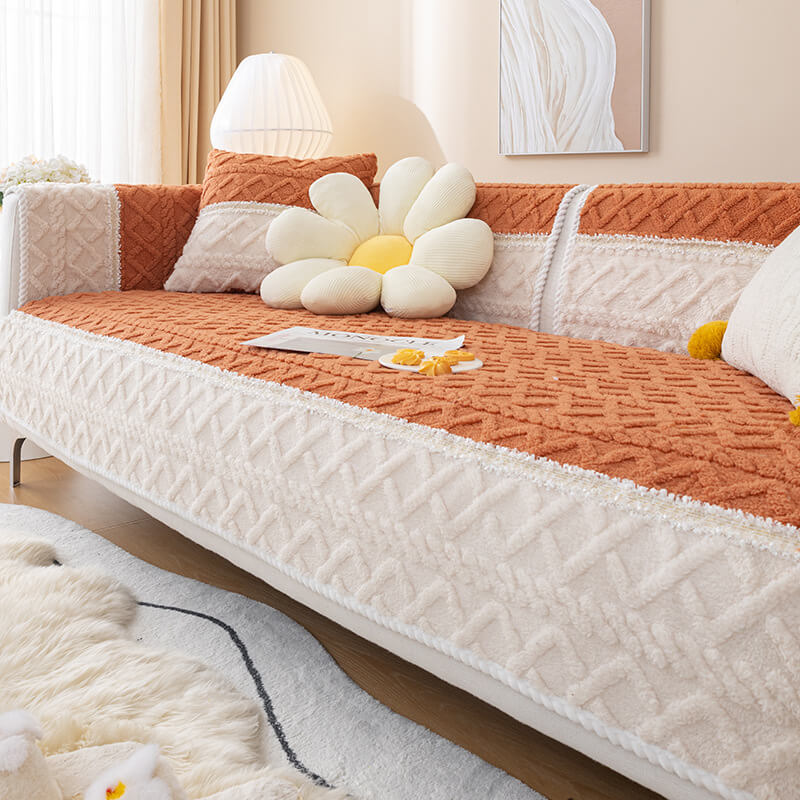 🔥Solange der Vorrat reicht 40 % Rabatt!🎉Rutschfeste Sofabezug aus Fleece
