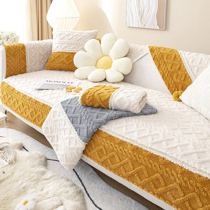 🔥Solange der Vorrat reicht 40 % Rabatt!🎉Rutschfeste Sofabezug aus Fleece