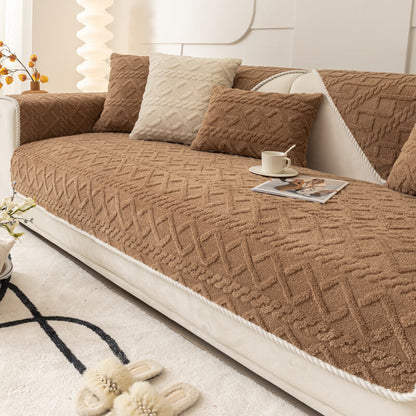 🔥Solange der Vorrat reicht 40 % Rabatt!🎉Rutschfeste Sofabezug aus Fleece