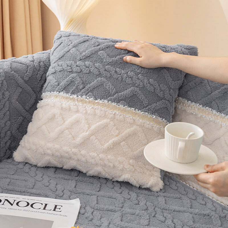 🔥Solange der Vorrat reicht 40 % Rabatt!🎉Rutschfeste Sofabezug aus Fleece