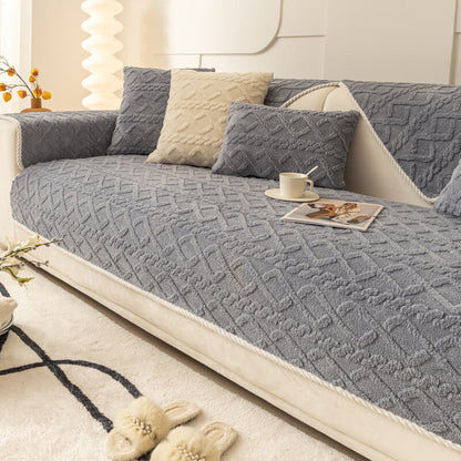 🔥Solange der Vorrat reicht 40 % Rabatt!🎉Rutschfeste Sofabezug aus Fleece