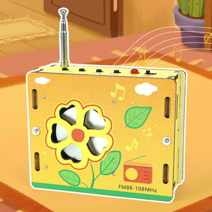 💥BLACK FRIDAY SALE 50 % RABATT💥 Pädagogisches Kinderspielzeug – DIY Mini-Radio
