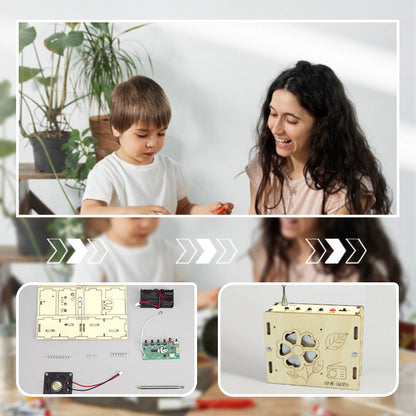 💥BLACK FRIDAY SALE 50 % RABATT💥 Pädagogisches Kinderspielzeug – DIY Mini-Radio