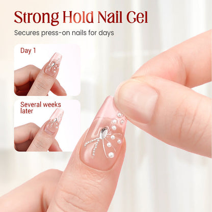 ⏳ Letzter Tag: 50 % auf das gesamte Sortiment!⏰Fester Klebstoff-Pflaster-Gel für Press-On-Nägel