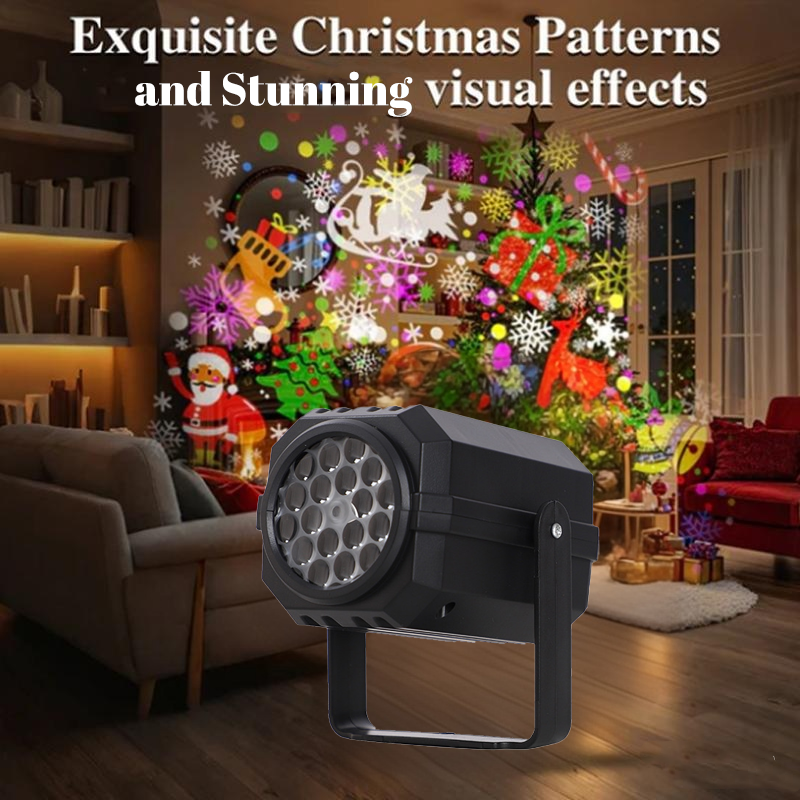 🎁Begrüßen Sie Weihnachten mit 62 % Rabatt💥Rotierender LED-Weihnachtsmusterprojektor