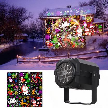 🎁Begrüßen Sie Weihnachten mit 62 % Rabatt💥Rotierender LED-Weihnachtsmusterprojektor