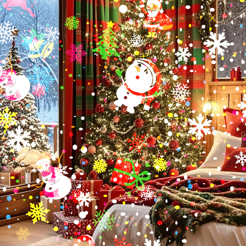 🎁Begrüßen Sie Weihnachten mit 62 % Rabatt💥Rotierender LED-Weihnachtsmusterprojektor