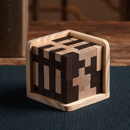 🎄Weihnachtszauber-Bausteine｜3D-Puzzle-Geschenkset – 50 % Rabatt nur zu Weihnachten]