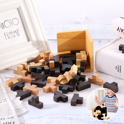 🎄Weihnachtszauber-Bausteine｜3D-Puzzle-Geschenkset – 50 % Rabatt nur zu Weihnachten]