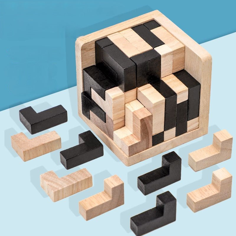 🎄Weihnachtszauber-Bausteine｜3D-Puzzle-Geschenkset – 50 % Rabatt nur zu Weihnachten]