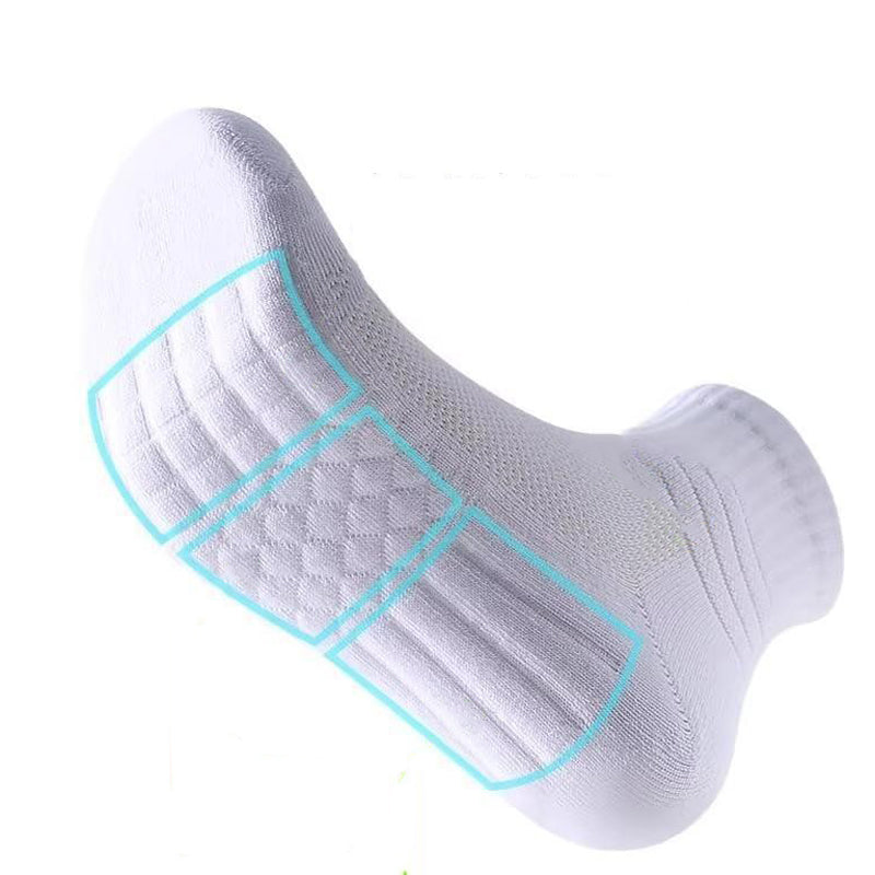 Gepolsterte & atmungsaktive Sportsocken für Herren