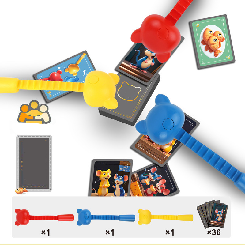 🔥Solange der Vorrat reicht 40 % Rabatt!🎉Katze-und-Maus-Reaktionstraining-Spiel