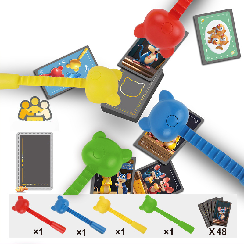 🔥Solange der Vorrat reicht 40 % Rabatt!🎉Katze-und-Maus-Reaktionstraining-Spiel
