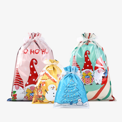 🔥Solange der Vorrat reicht 40 % Rabatt!🎉Weihnachtsgeschenktüten mit Kordelzug