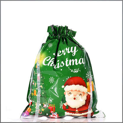 🔥Solange der Vorrat reicht 40 % Rabatt!🎉Weihnachtsgeschenktüten mit Kordelzug