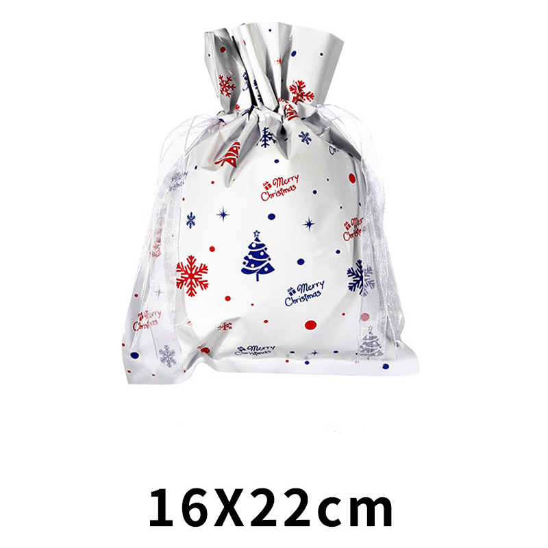 🔥Solange der Vorrat reicht 40 % Rabatt!🎉Weihnachtsgeschenktüten mit Kordelzug