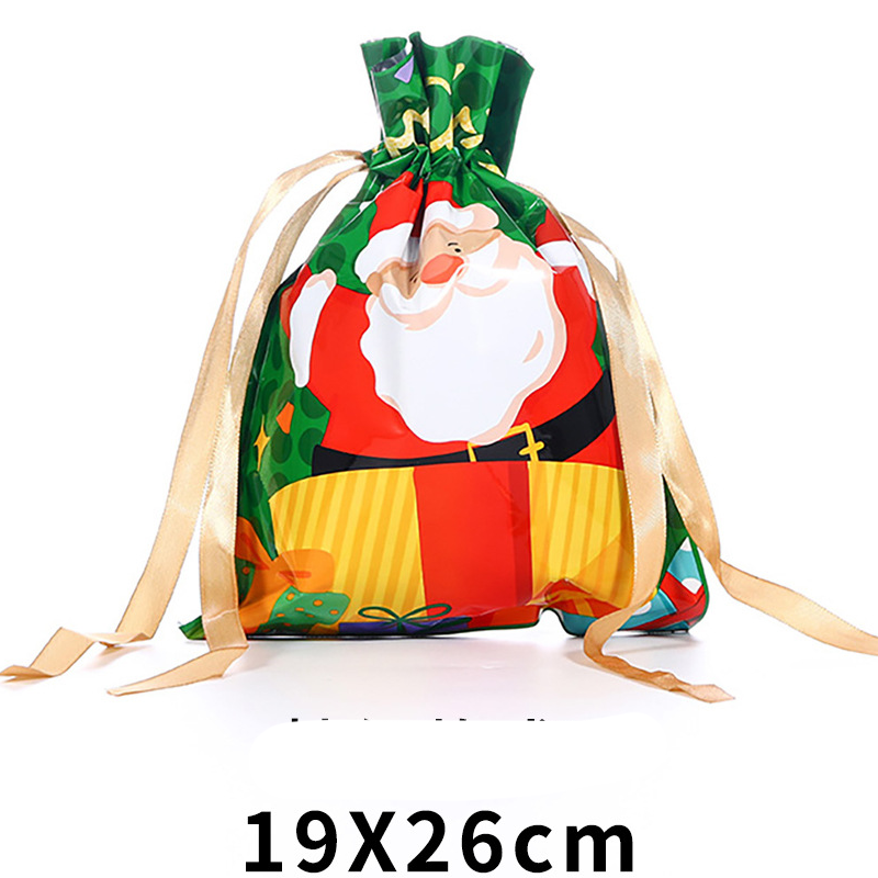 🔥Solange der Vorrat reicht 40 % Rabatt!🎉Weihnachtsgeschenktüten mit Kordelzug