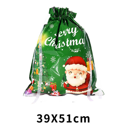 🔥Solange der Vorrat reicht 40 % Rabatt!🎉Weihnachtsgeschenktüten mit Kordelzug