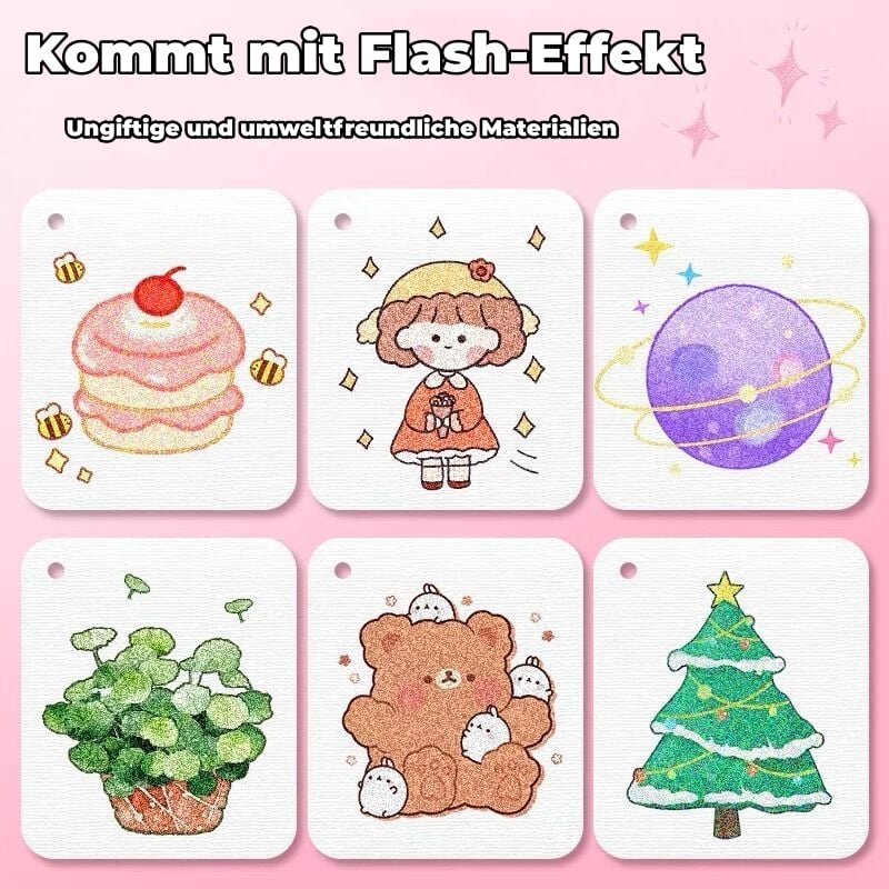 🔥Weihnachtsverkauf - 49% Rabatt🎨 Glitzer-Gelstift-Set🎄Leuchtende Farben, grenzenlose Kreativität