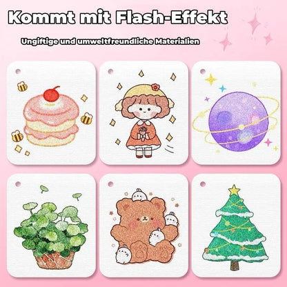 🔥Weihnachtsverkauf - 49% Rabatt🎨 Glitzer-Gelstift-Set🎄Leuchtende Farben, grenzenlose Kreativität
