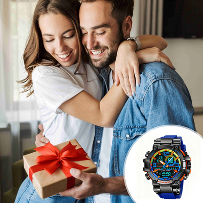🔈🔈Zeitlich begrenztes Angebot: 50 % RABATT⌚Multifunktionale wasserdichte digitale LED-Uhr