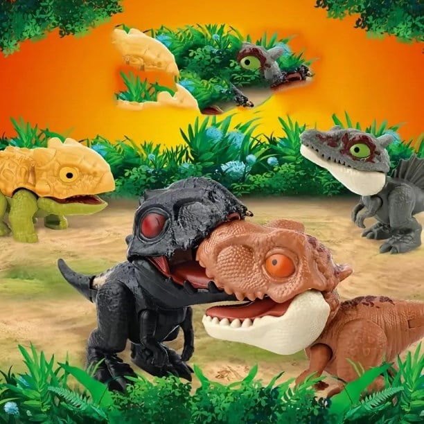 🔥Solange der Vorrat reicht 40 % Rabatt!🎉Dinosaurier-Spielzeug, das in die Finger beißt