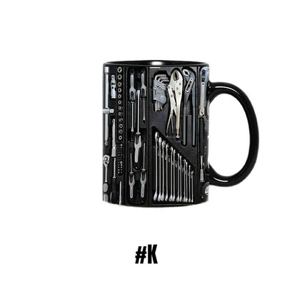 🏆Letzter Tag im Angebot: 50 % Rabatt ✨🔨Lustiger Kaffeebecher – Werkzeugkasten-Set für Mechaniker☕