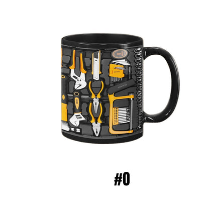 🏆Letzter Tag im Angebot: 50 % Rabatt ✨🔨Lustiger Kaffeebecher – Werkzeugkasten-Set für Mechaniker☕