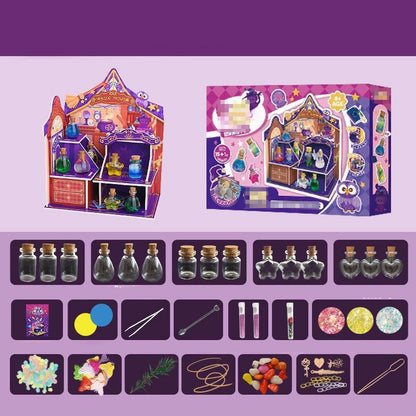 🔥Solange der Vorrat reicht 40 % Rabatt!🎉DIY-Zaubertrank-Set für Kinder „Magisches Haus“