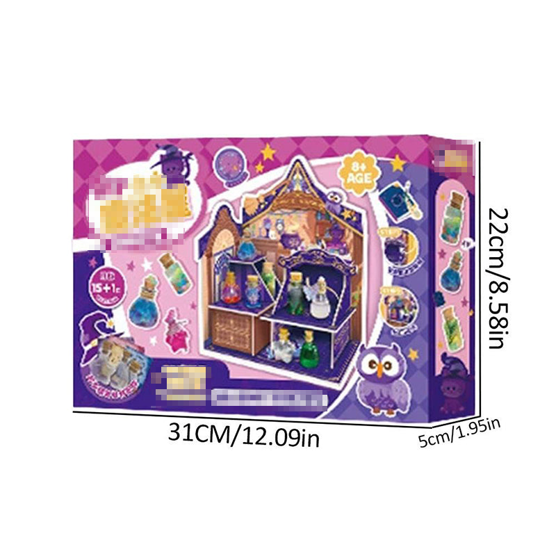 🔥Solange der Vorrat reicht 40 % Rabatt!🎉DIY-Zaubertrank-Set für Kinder „Magisches Haus“