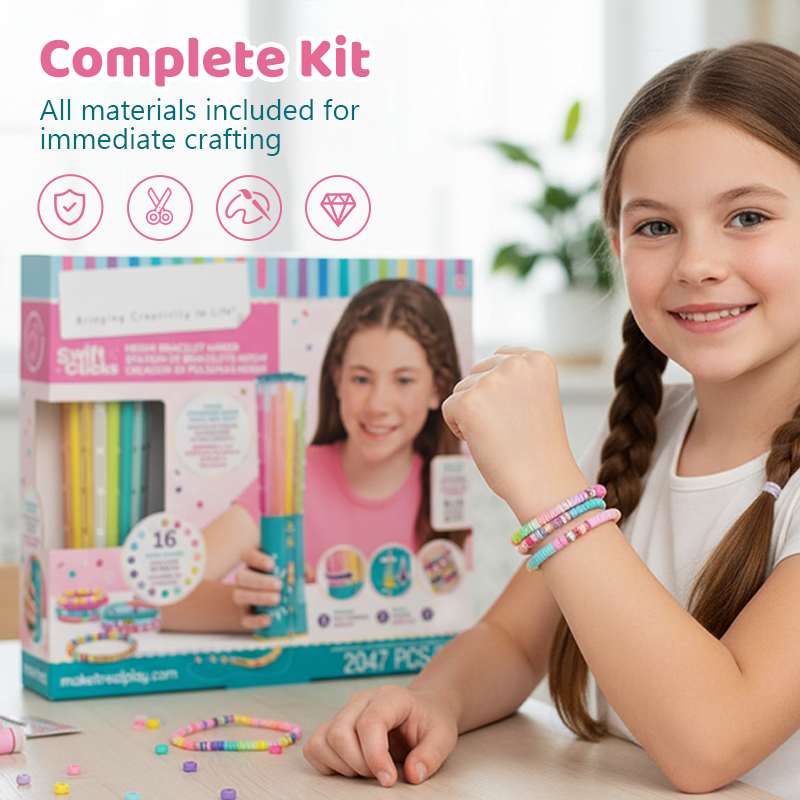 🔥Solange der Vorrat reicht 40 % Rabatt!🎉Armband-Bastelset für schnelles Basteln