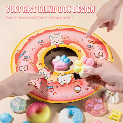 🎄Weihnachtsverkauf 50 % Rabatt🔥Donut-Überraschungspunchbox-Spielzeug