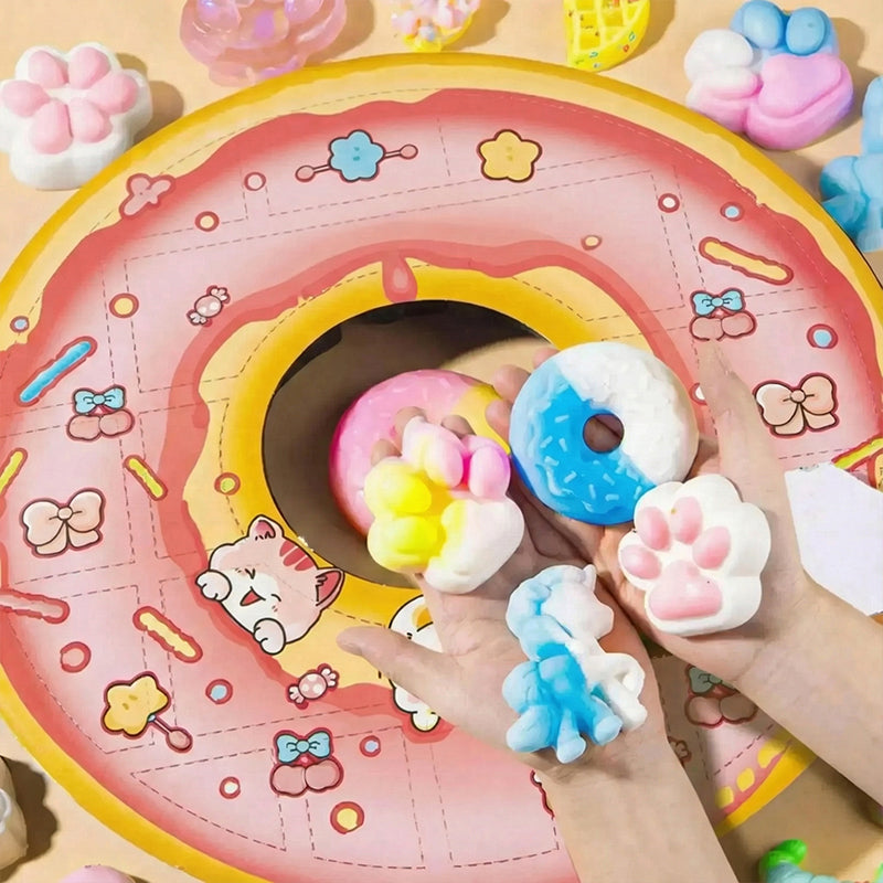 🎄Weihnachtsverkauf 50 % Rabatt🔥Donut-Überraschungspunchbox-Spielzeug