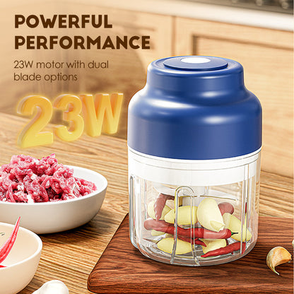 🔥Solange der Vorrat reicht 40 % Rabatt!🎉Elektrisches Mini-Knoblauch-Hackmesser-Set