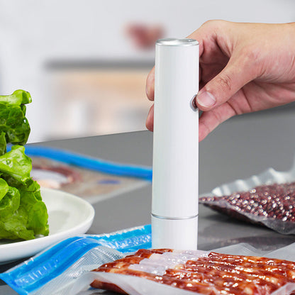 🔥Solange der Vorrat reicht 40 % Rabatt!🎉🥡 Mini Hand-Vakuumierer für Lebensmittel