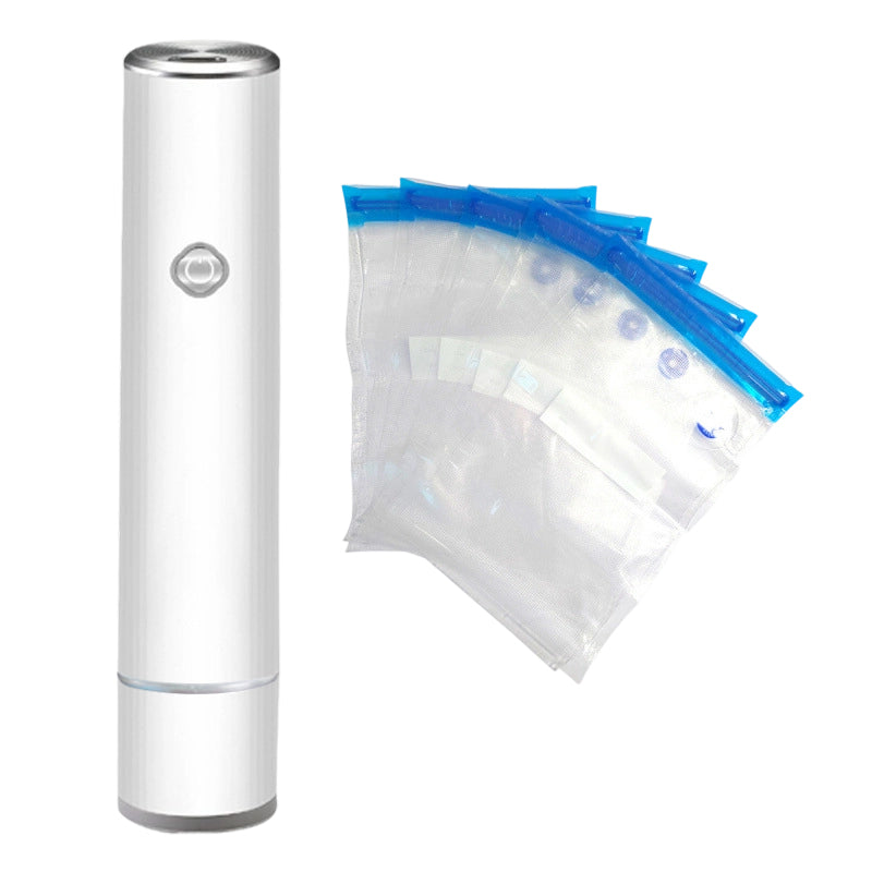 🔥Solange der Vorrat reicht 40 % Rabatt!🎉🥡 Mini Hand-Vakuumierer für Lebensmittel