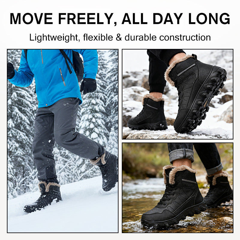 🔥Solange der Vorrat reicht 40 % Rabatt!🎉Herren-Winterstiefel mit hohem Schaft