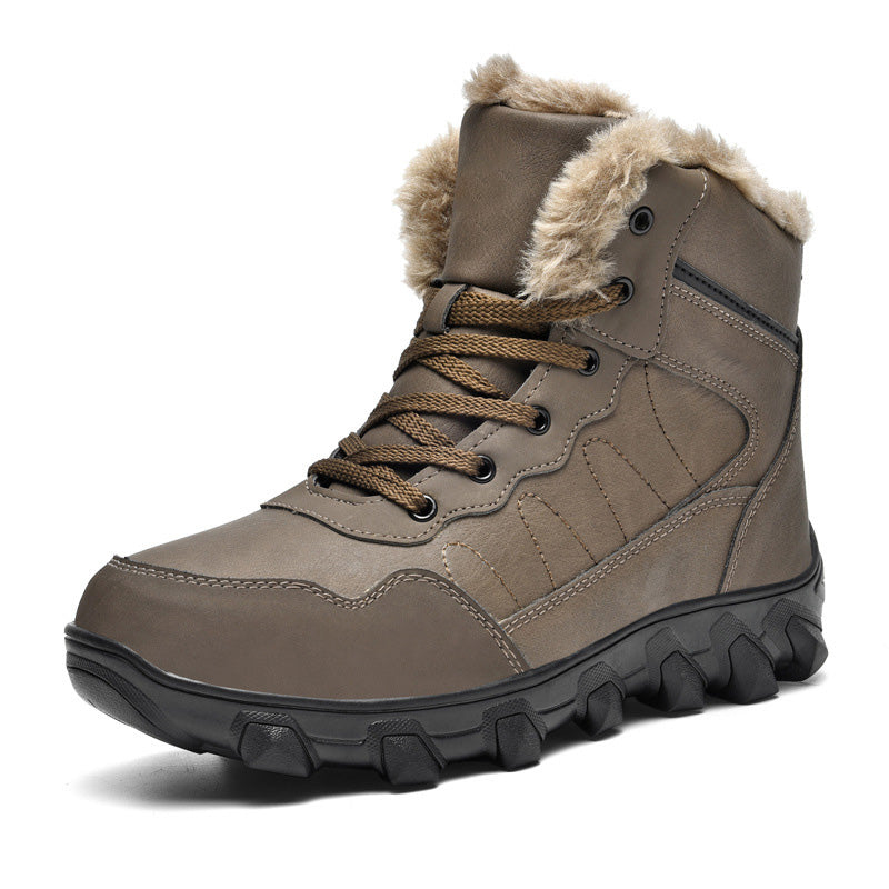 🔥Solange der Vorrat reicht 40 % Rabatt!🎉Herren-Winterstiefel mit hohem Schaft