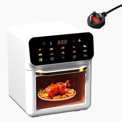 🔥Solange der Vorrat reicht 40 % Rabatt!🎉Multifunktionale visuelle Heißluftfritteuse mit Touchscreen