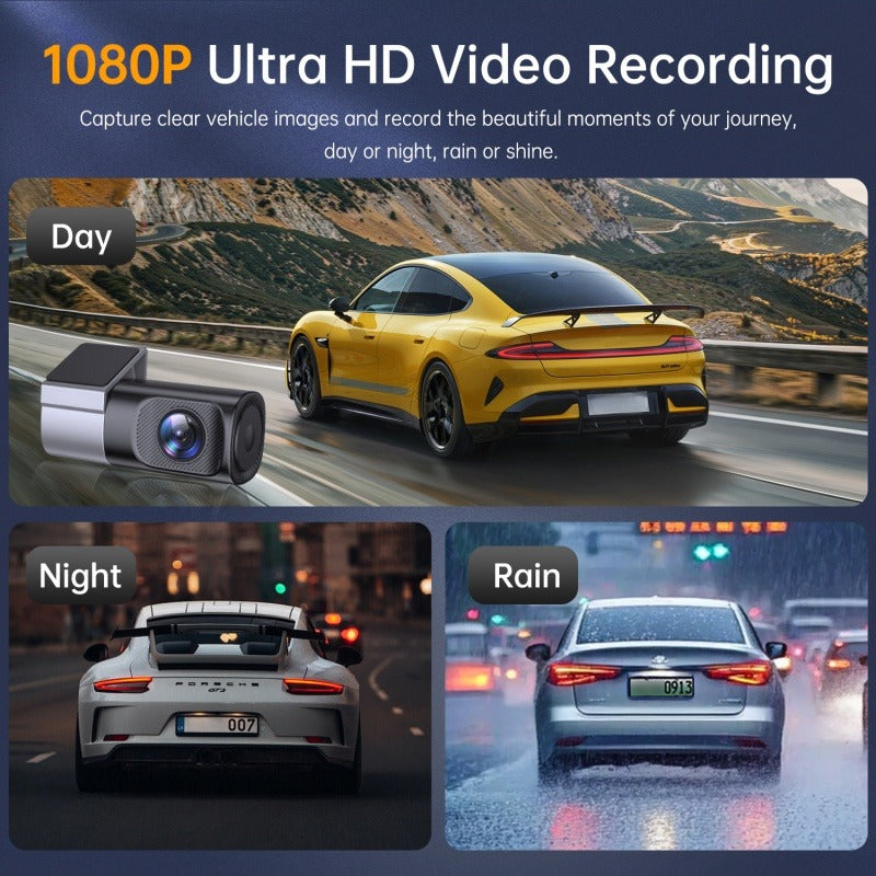 🔥Solange der Vorrat reicht 40 % Rabatt!📷1080P HD-Dashcam mit WLAN und Nachtsichtfunktion🚗