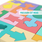 🔥Solange der Vorrat reicht 40 % Rabatt!🎉Geometrisches Holzpuzzle zum Zuordnen für Kleinkinder