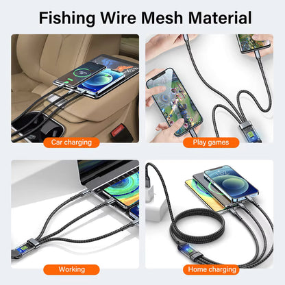 3-in-1-Schnellladekabel(Nur 3.99 €)