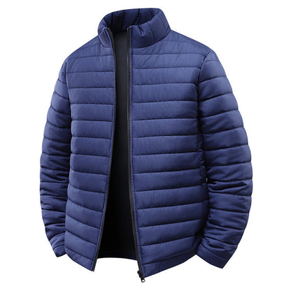 🔥Solange der Vorrat reicht 40 % Rabatt🔥Einfarbige, warme, leichte Baumwolljacke