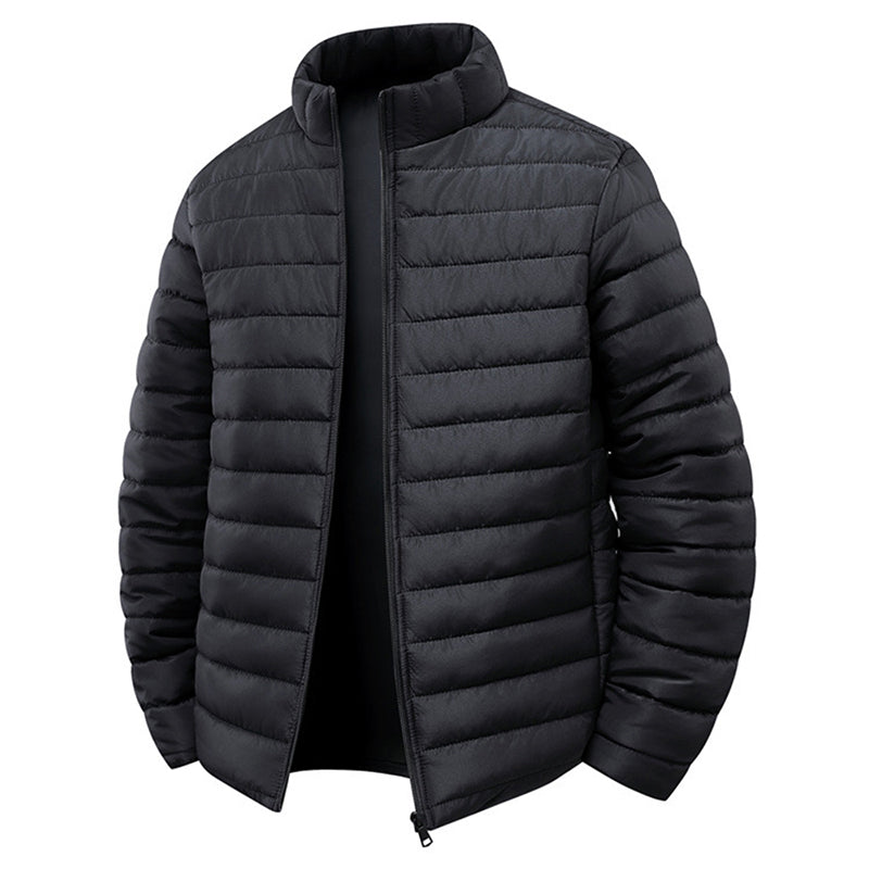 🔥Solange der Vorrat reicht 40 % Rabatt🔥Einfarbige, warme, leichte Baumwolljacke