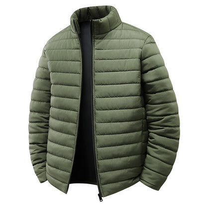 🔥Solange der Vorrat reicht 40 % Rabatt🔥Einfarbige, warme, leichte Baumwolljacke