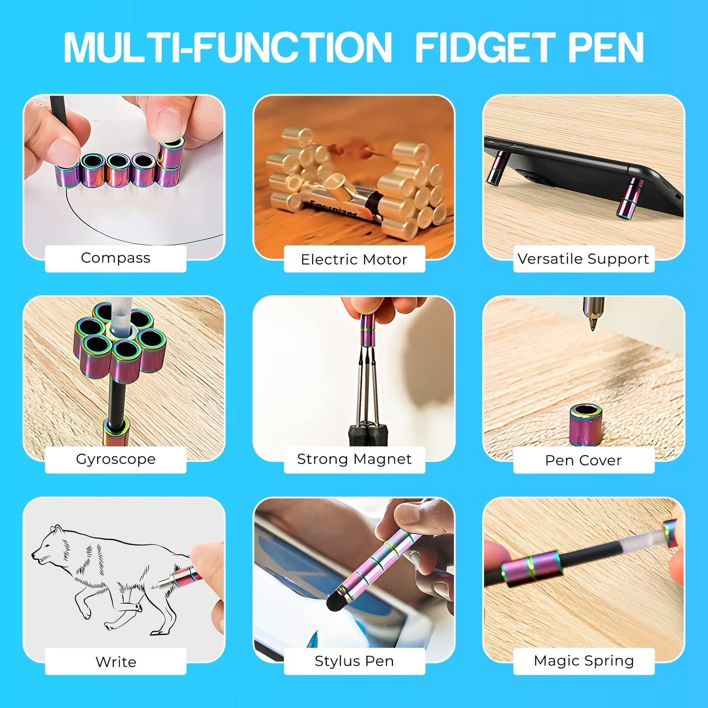 Magnetischer Zappelstift
