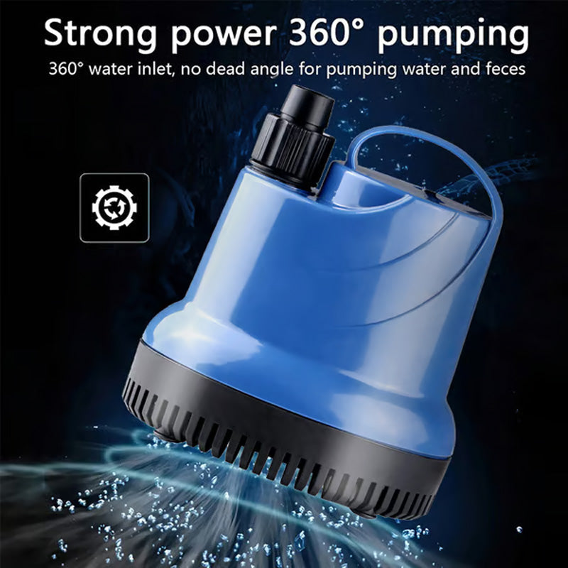 🔥Solange der Vorrat reicht 40 % Rabatt!🎉Bodenabsaugung Fischbecken Wasserfilterpumpe