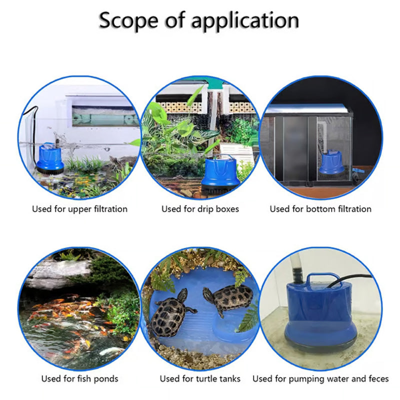 🔥Solange der Vorrat reicht 40 % Rabatt!🎉Bodenabsaugung Fischbecken Wasserfilterpumpe