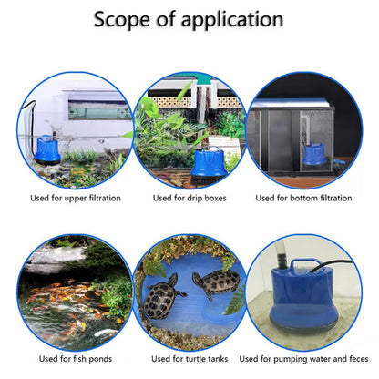 🔥Solange der Vorrat reicht 40 % Rabatt!🎉Bodenabsaugung Fischbecken Wasserfilterpumpe