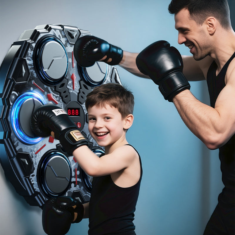 🥊🎶50% RABATT + KOSTENLOSER VERSAND! ——Boxmaschine mit Bluetooth-Musik für Kinder – Spaß und Bewegung zu Hause 🔥✨